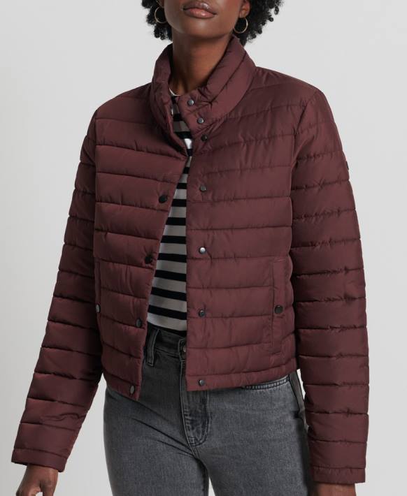 kadınlar Superdry kırmızı kutulu fuji ceket NNTB5535