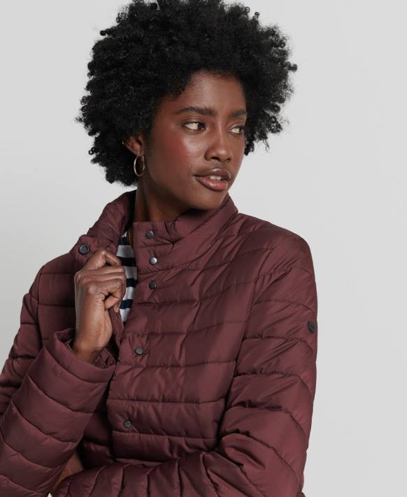 kadınlar Superdry kırmızı kutulu fuji ceket NNTB5535