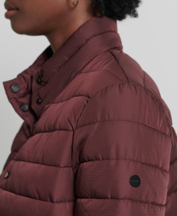 kadınlar Superdry kırmızı kutulu fuji ceket NNTB5535