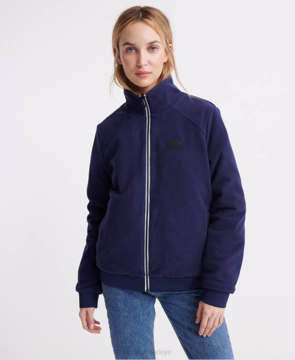 kadınlar Superdry krem uzun kollu essentials 4'ü 1 arada ceket NNTB3857