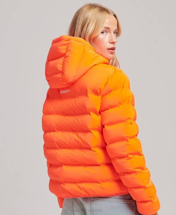 kadınlar Superdry mercan dört mevsim kapitone ceket NNTB3635