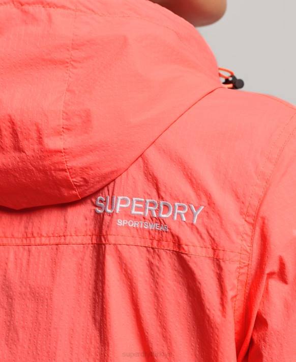 kadınlar Superdry mercan kod standart logo hafif ceket NNTB3611