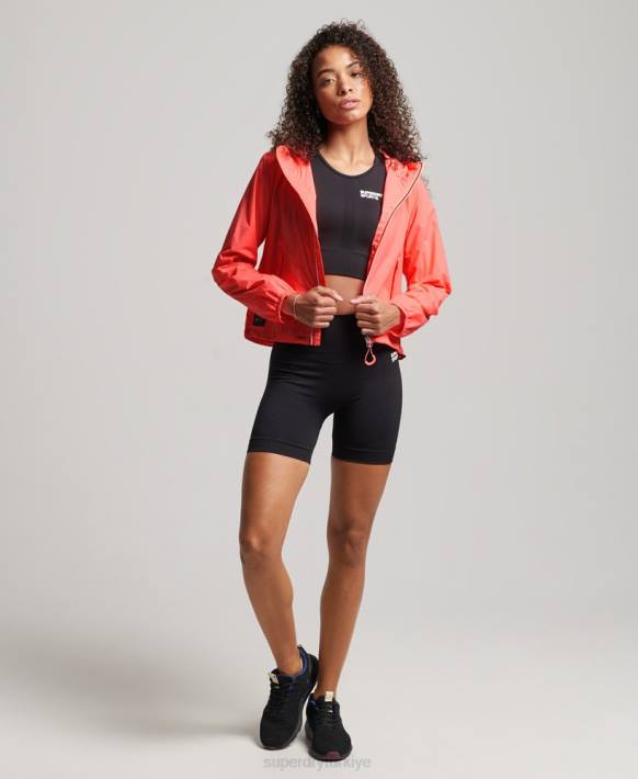 kadınlar Superdry mercan kod standart logo hafif ceket NNTB3611