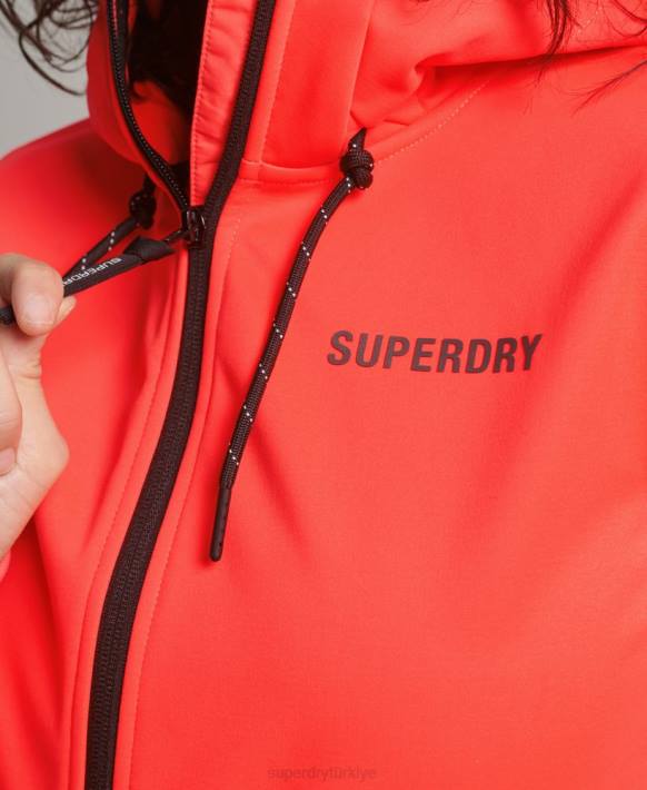 kadınlar Superdry mercan teknoloji softshell ceket NNTB5597