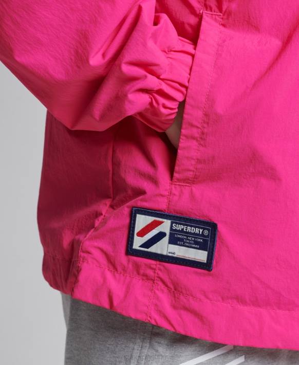 kadınlar Superdry pembe kod temel grafik yükü NNTB5560