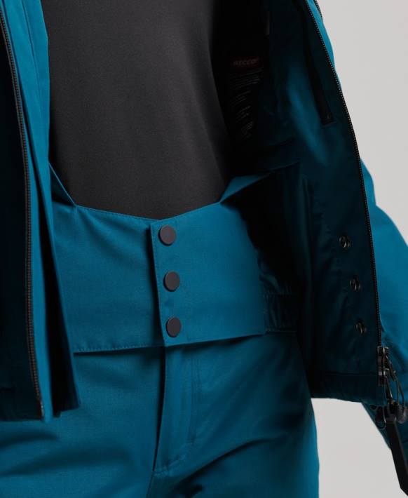 kadınlar Superdry turkuaz nihai kurtarma ceketi NNTB6549