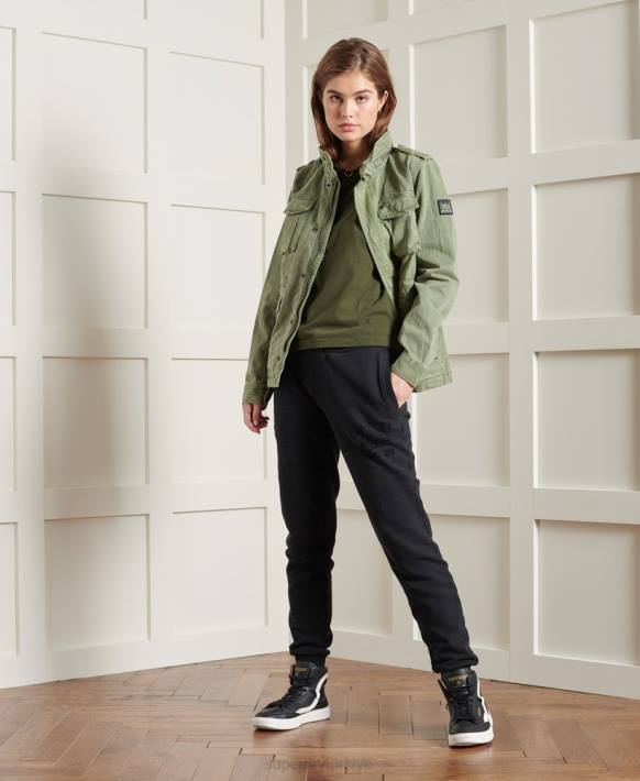 kadınlar Superdry yeşil camari çaylak ceket NNTB5681