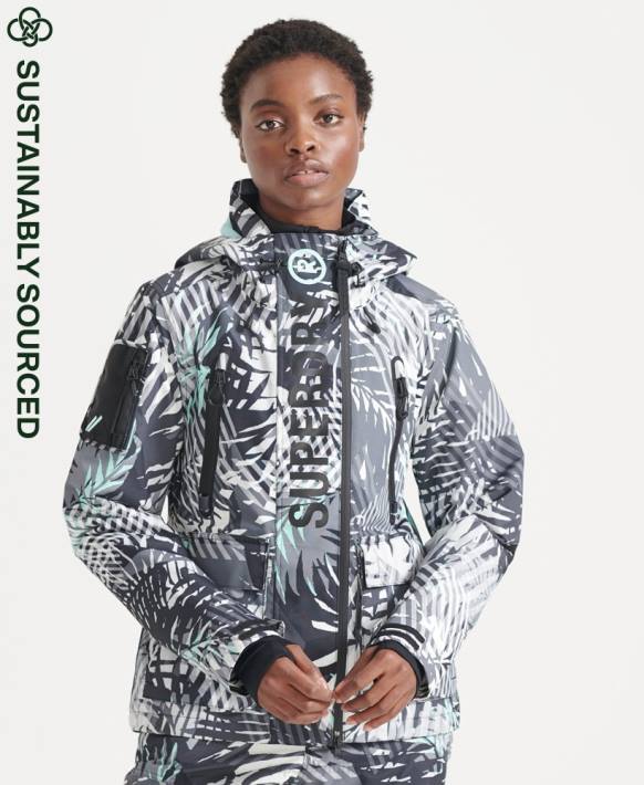 kadınlar Superdry yeşil nihai kurtarma ceketi NNTB5528