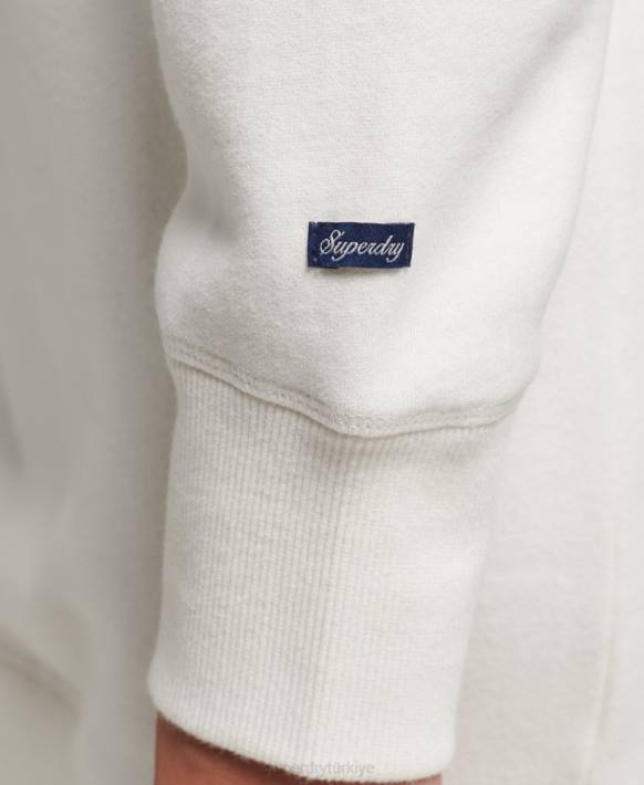 kadınlar Superdry beyaz craft sıfır yaka elbiseyle gurur duymak NNTB2457