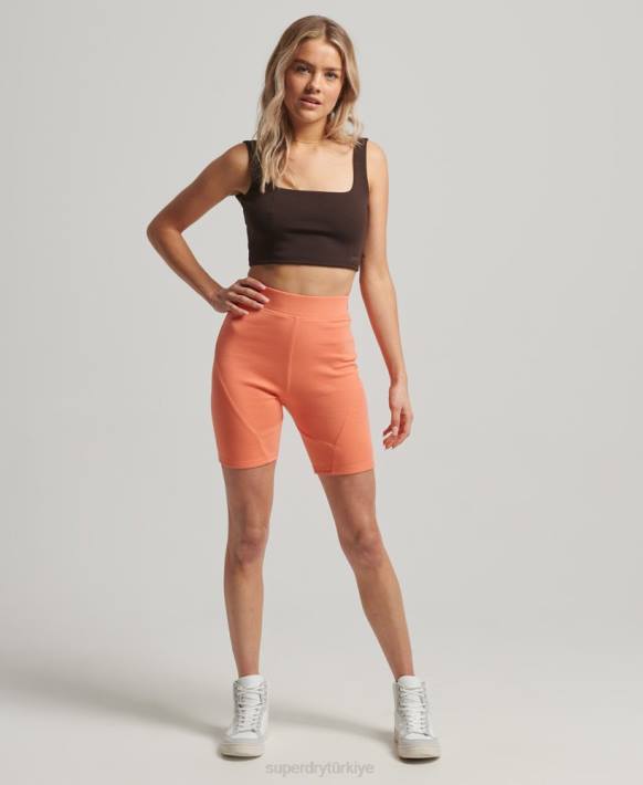 kadınlar Superdry kahverengi teknoloji sutyen üst NNTB2997