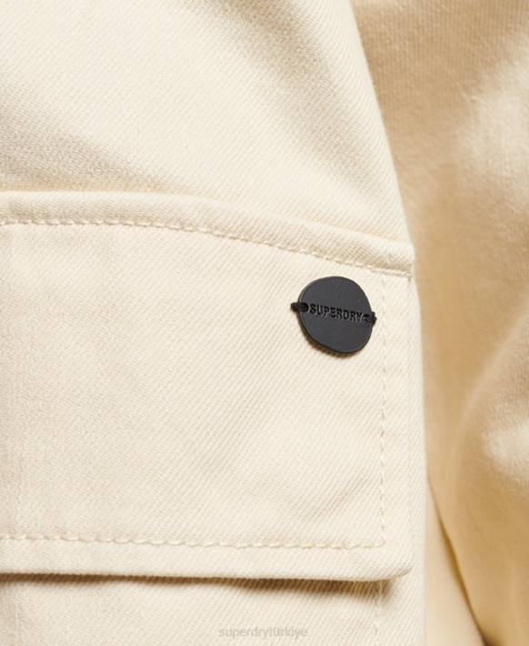 kadınlar Superdry bej angarya ceketi NNTB5412