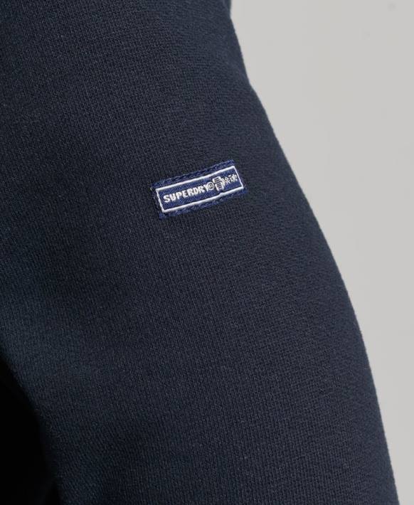 kadınlar Superdry Donanma vintage cooper nostaljik fermuarlı kapşonlu NNTB5936