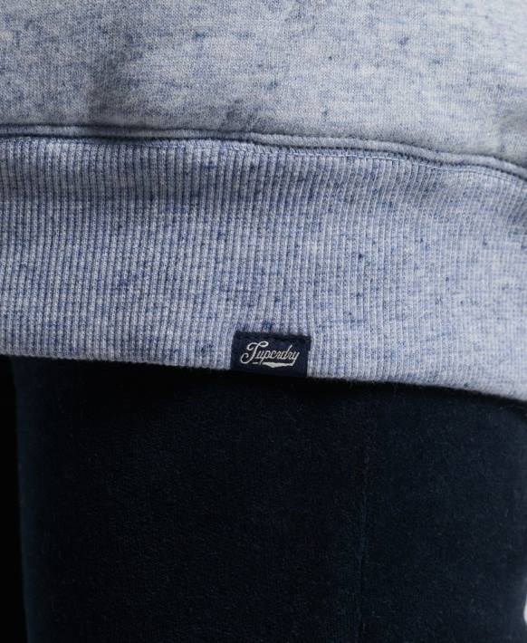 kadınlar Superdry açık mavi essential borg astarlı fermuarlı kapşonlu NNTB5880