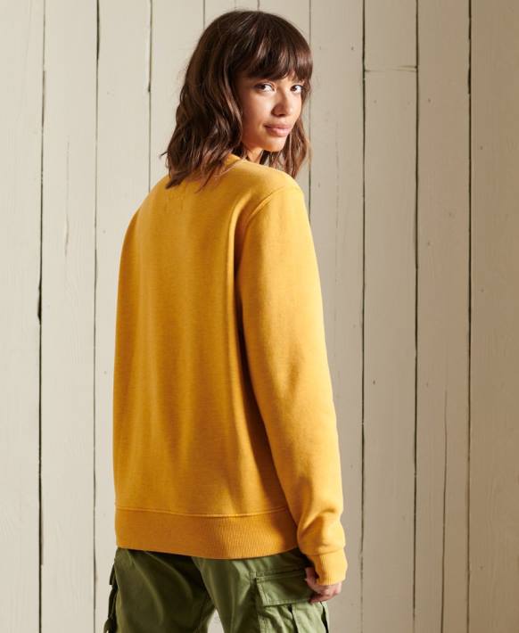 kadınlar Superdry altın miras dağ ekibi sweatshirt NNTB3463