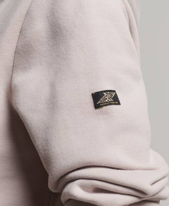 kadınlar Superdry bej süslenmiş kapşonlu NNTB3424