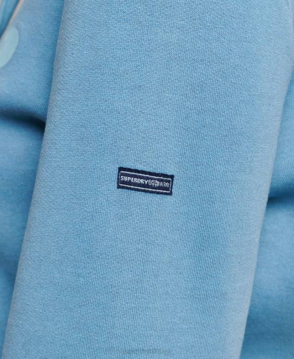 kadınlar Superdry gri Cooper klasik kapşonlu NNTB3365