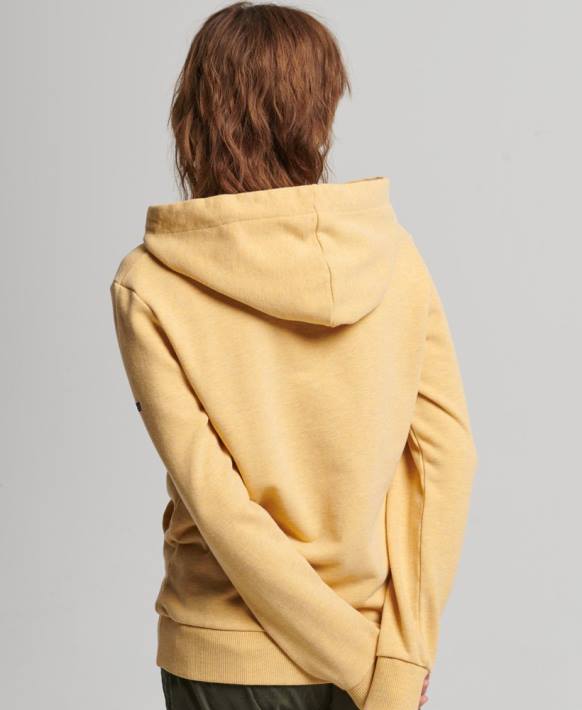 kadınlar Superdry sarı gökkuşağı grafik logo kapşonlu NNTB3454