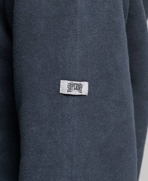 kadınlar Superdry siyah marka metal kapşonlu NNTB3300