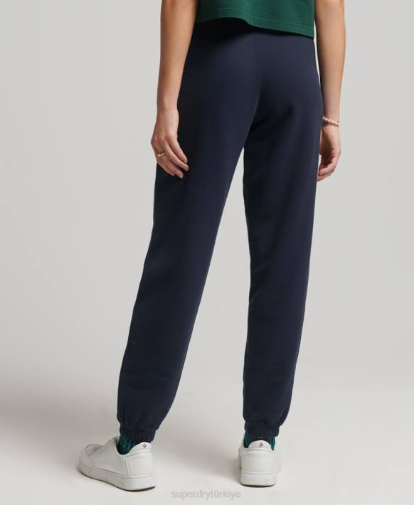 kadınlar Superdry Donanma aplike logosu joggers NNTB3937