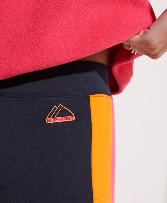 kadınlar Superdry Donanma dağa tırmanan işaret fişeği koşucusu NNTB3948