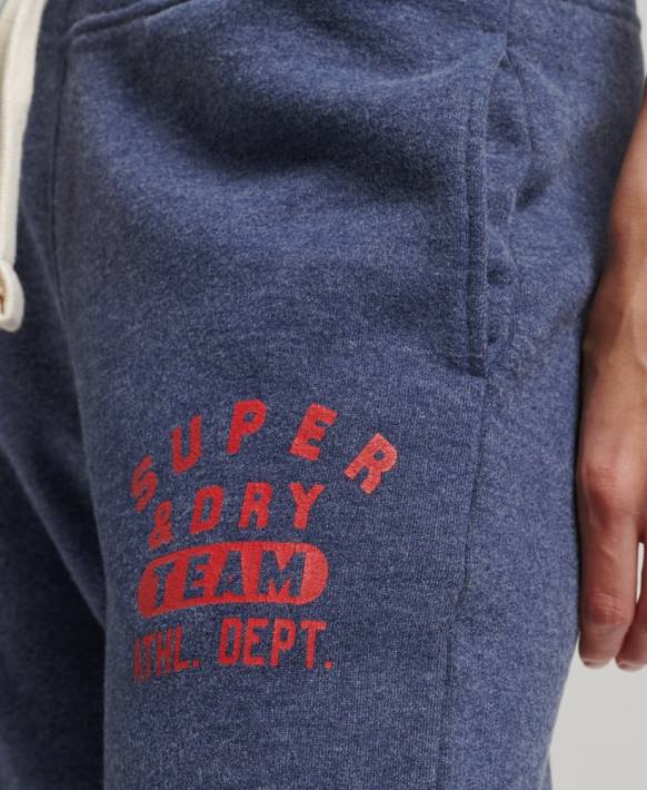 kadınlar Superdry Donanma vintage kolej koşucuları NNTB6754