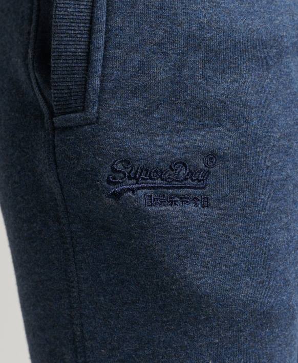 kadınlar Superdry Donanma vintage logo işlemeli jogger pantolon NNTB3898
