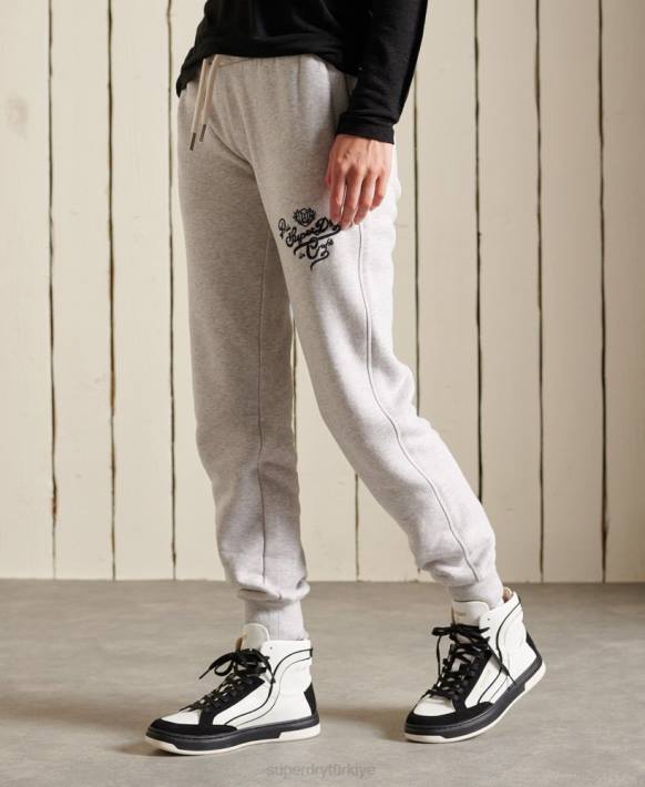 kadınlar Superdry açık gri zanaat koşucularıyla gurur duymak NNTB6613