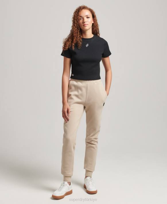 kadınlar Superdry bej teknoloji koşucuları NNTB3917