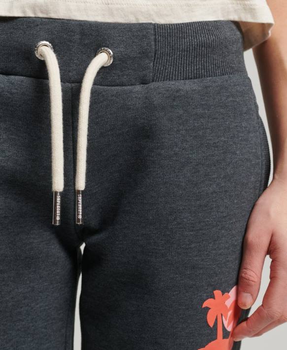 kadınlar Superdry kırmızı vintage cali koşucu pantolonu NNTB2254