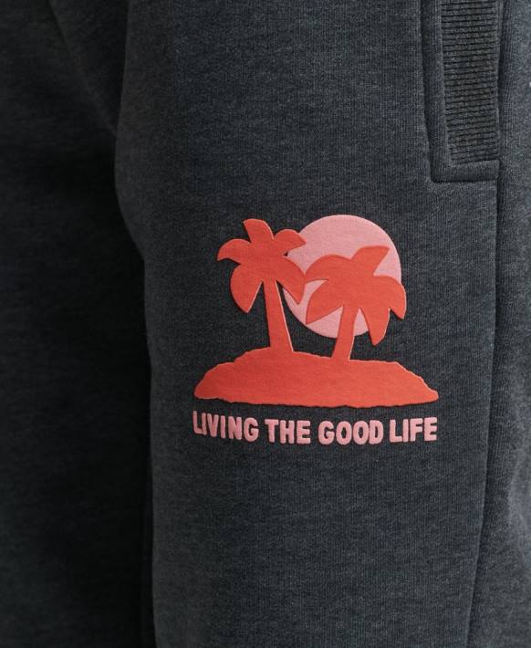 kadınlar Superdry kırmızı vintage cali koşucu pantolonu NNTB2254