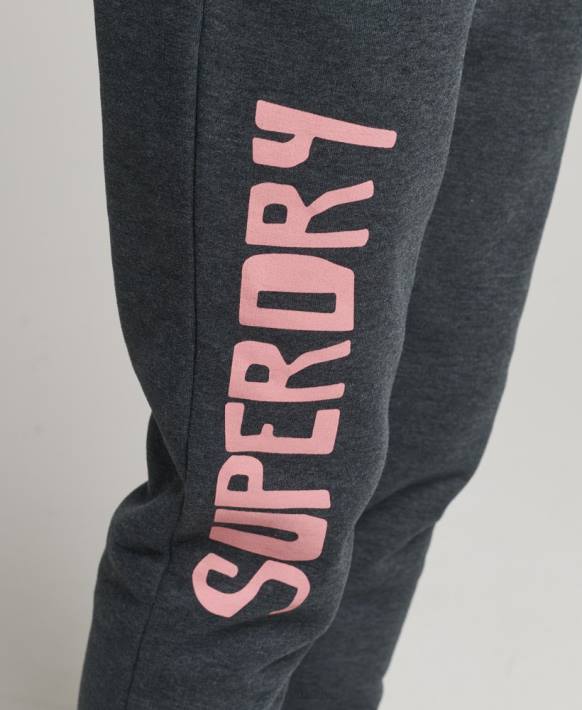 kadınlar Superdry kırmızı vintage cali koşucu pantolonu NNTB2254