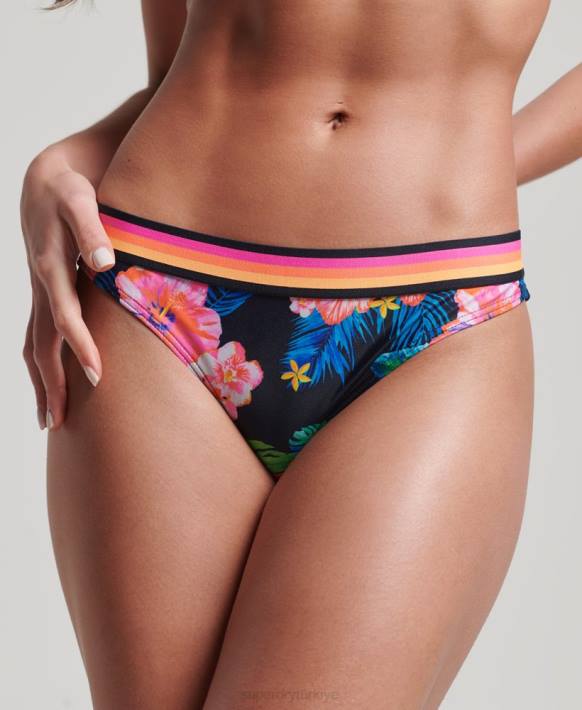 kadınlar Superdry çok vintage logolu geri dönüştürülmüş bikini altı NNTB3185