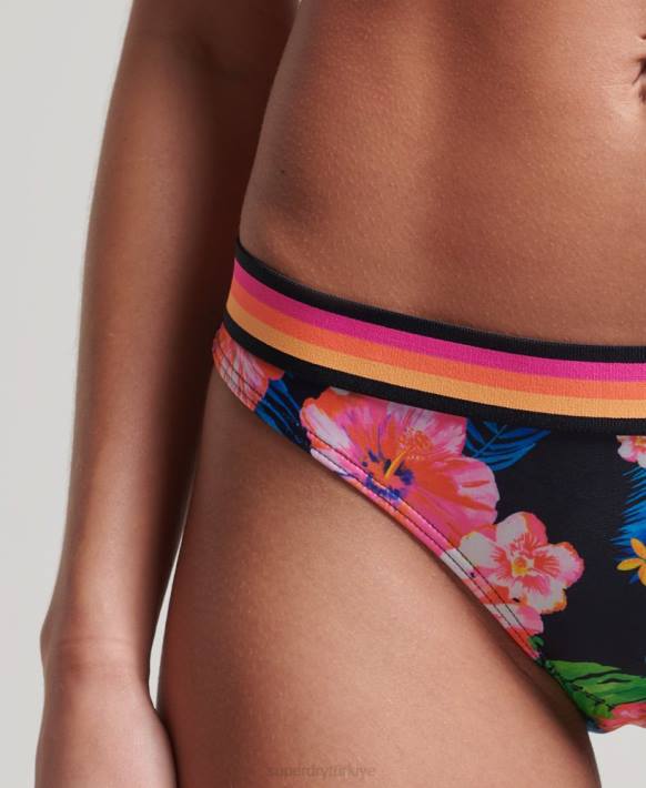 kadınlar Superdry çok vintage logolu geri dönüştürülmüş bikini altı NNTB3185