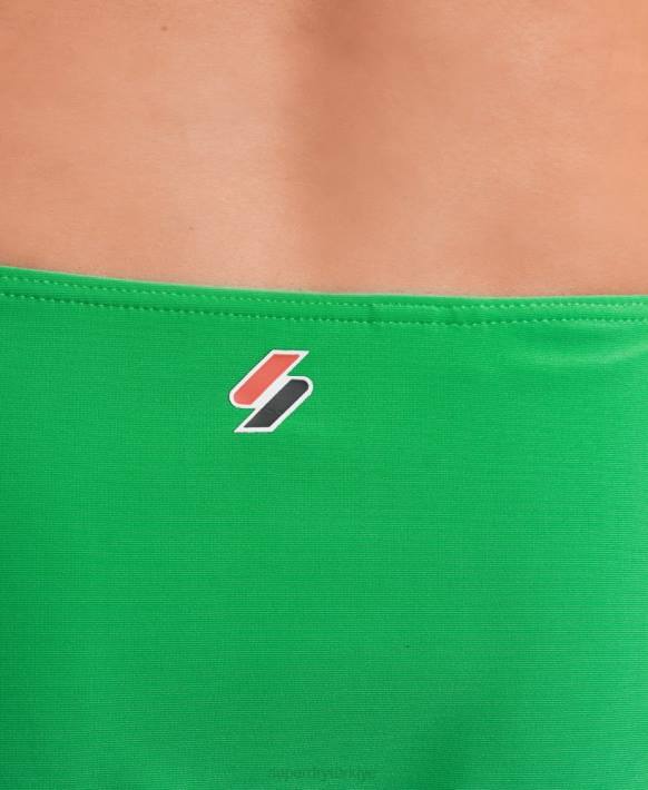 kadınlar Superdry yeşil temel bikini altı NNTB3228