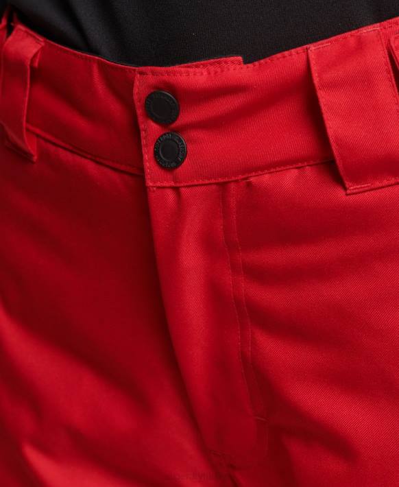 kadınlar Superdry kırmızı kurtarma pantolonu NNTB6548