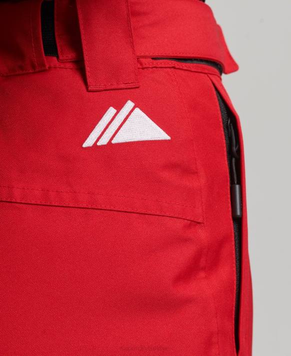 kadınlar Superdry kırmızı kurtarma pantolonu NNTB6548