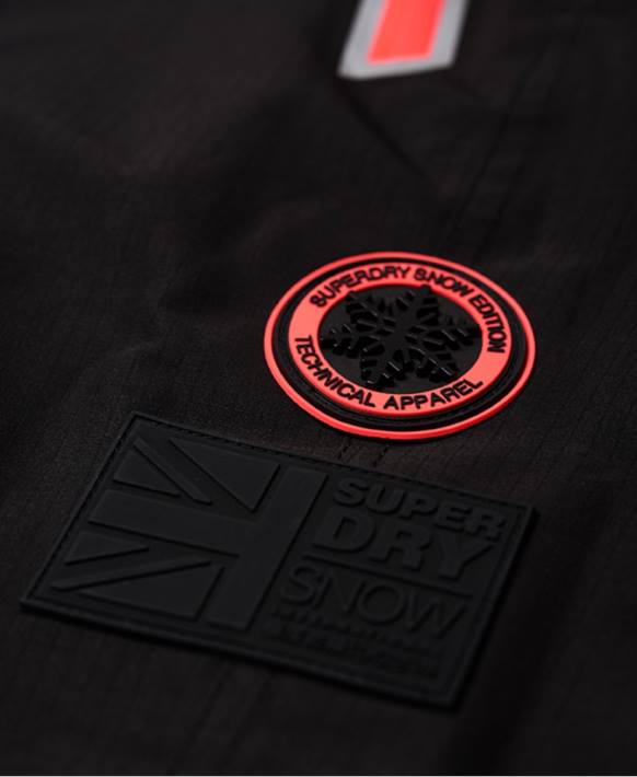 kadınlar Superdry siyah kar pantolonu NNTB2610