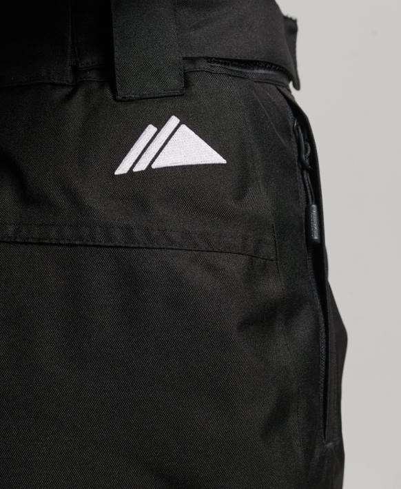 kadınlar Superdry siyah kurtarma pantolonu NNTB6550