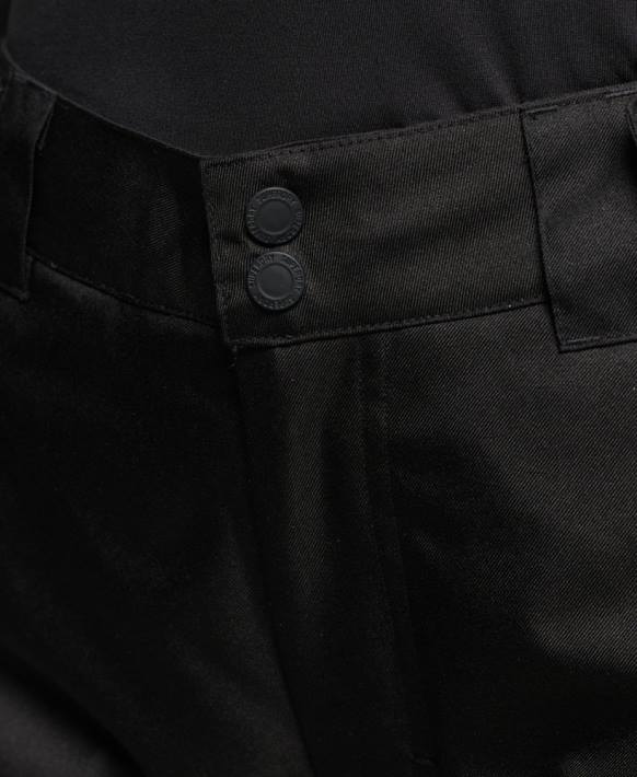 kadınlar Superdry siyah kurtarma pantolonu NNTB6550