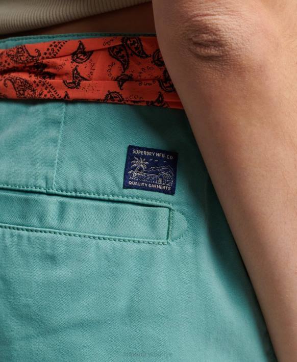 kadınlar Superdry yeşil çin sıcak şort NNTB2053