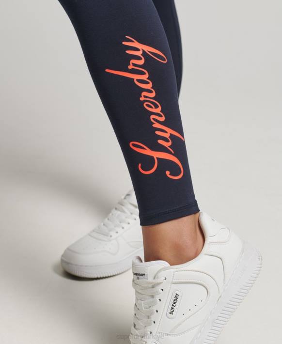 kadınlar Superdry Donanma miras tayt NNTB4088