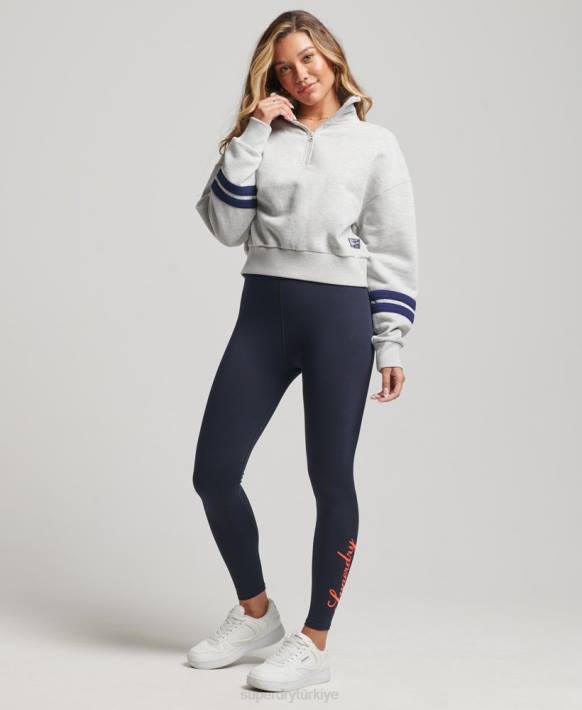 kadınlar Superdry Donanma miras tayt NNTB4088