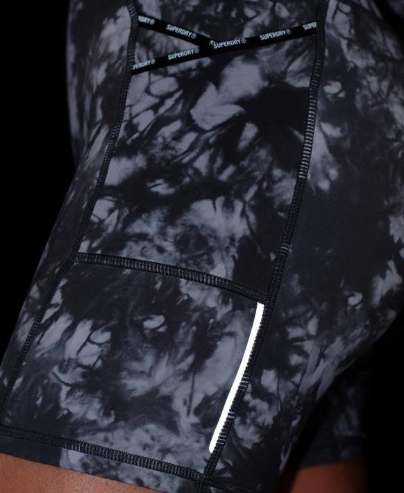 kadınlar Superdry gri dar şort çalıştırmak NNTB6343