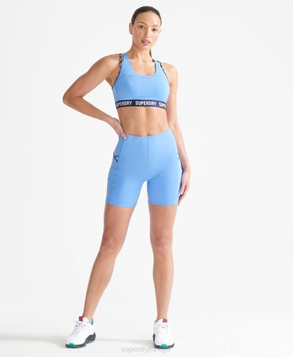 kadınlar Superdry çok dar şort çalıştırmak NNTB3169