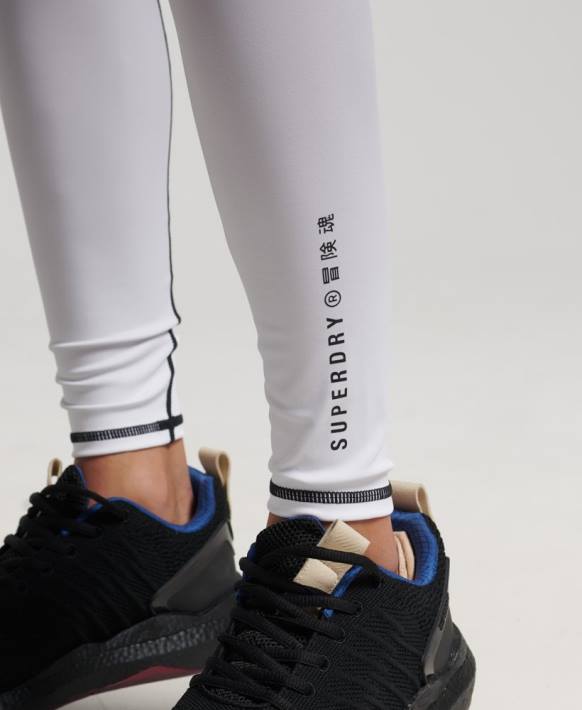 kadınlar Superdry siyah eğitim temel tozluk NNTB6324