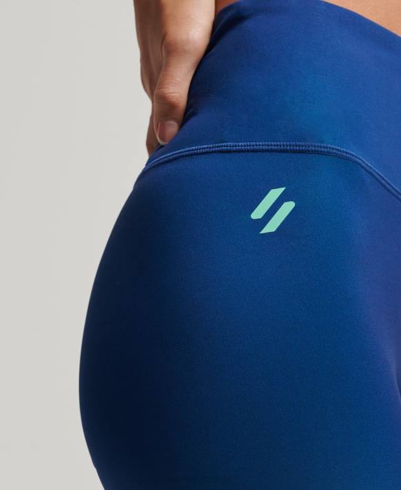 kadınlar Superdry turkuaz eğitim temel tozluk NNTB4050