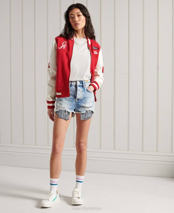 kadınlar Superdry açık gri organik pamuk temel t-shirt NNTB6228